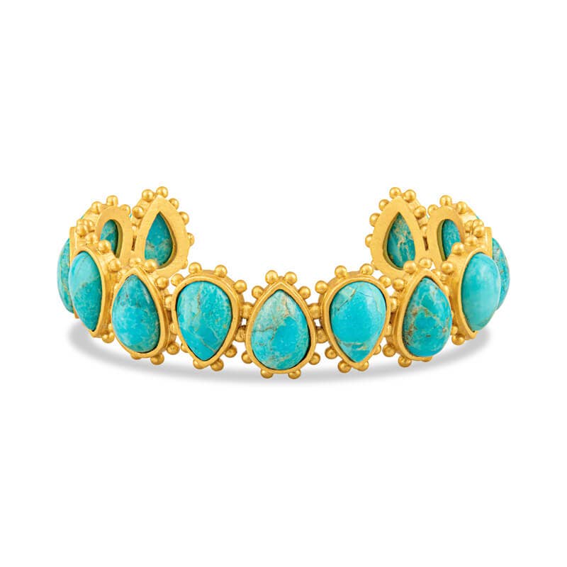 Arizona Turquoise Starburst Cuff