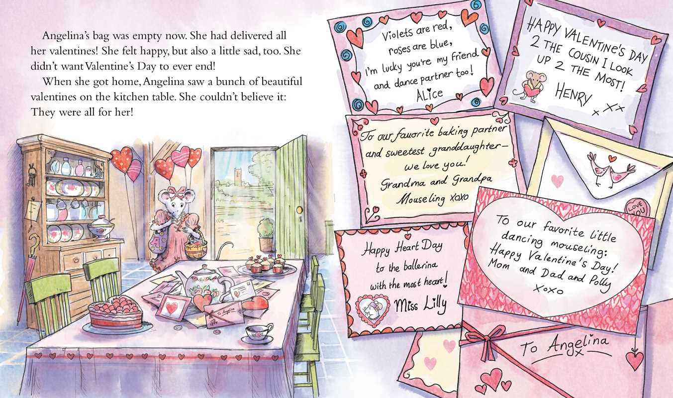 Angelina and the Valentine's Day Surprise Book