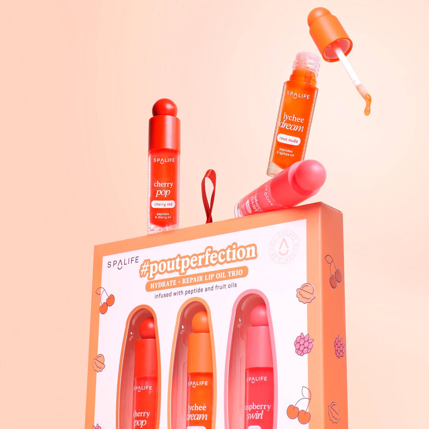 PoutPerfection Lip Gloss Trio Set