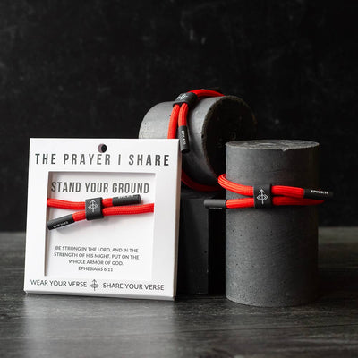 STAND YOUR GROUND Christian Bracelet