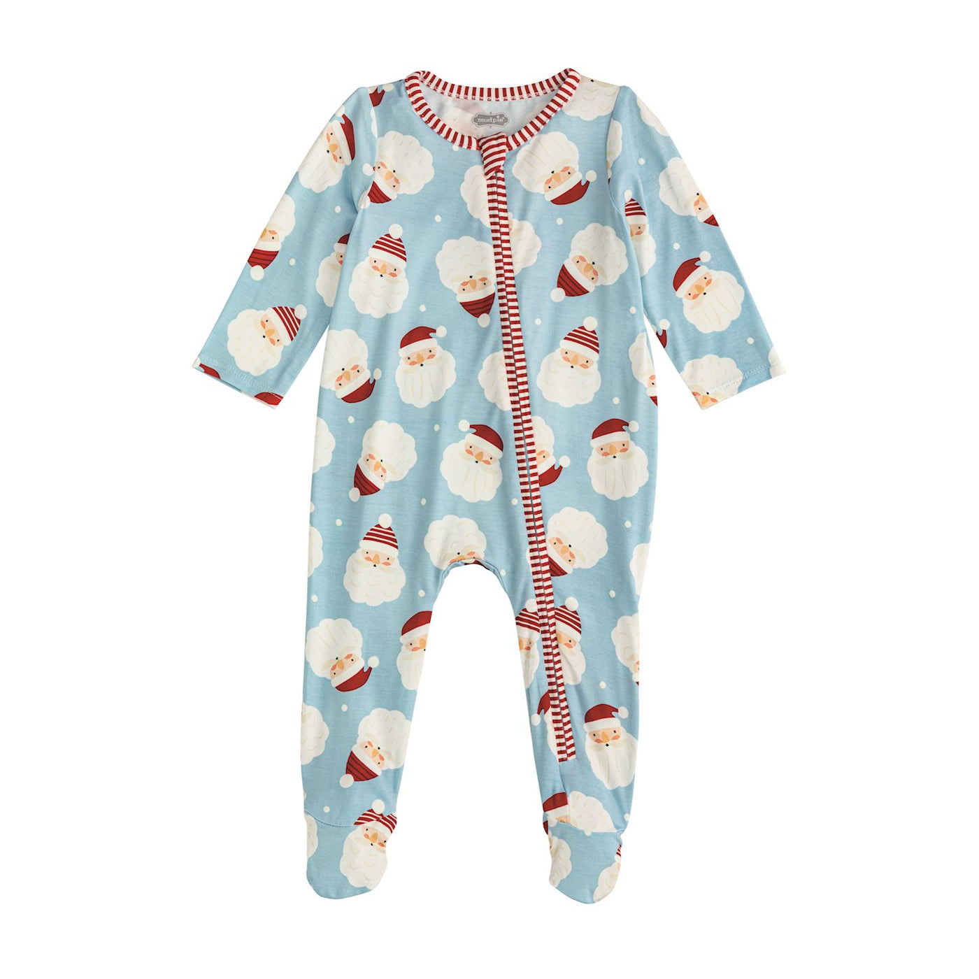 Boys Blue Santa Glow Sleeper