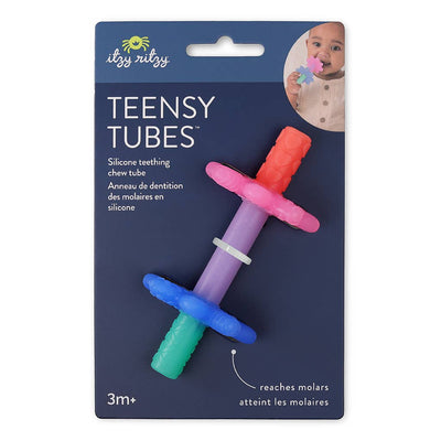 Teensy Tubes™: Pink Rainbow Teether