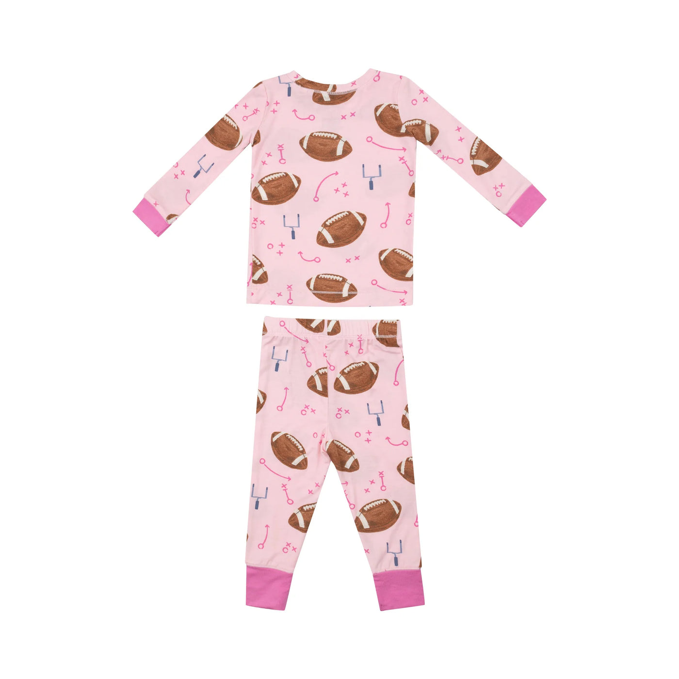 Pink Footballs Loungewear Set