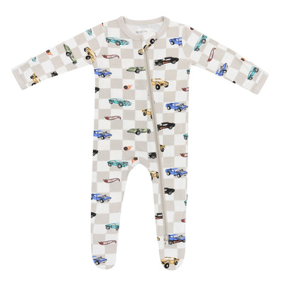 Fast and Fierce Zippered Footie