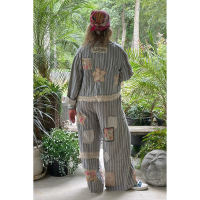 Lined Up Trouser Pants