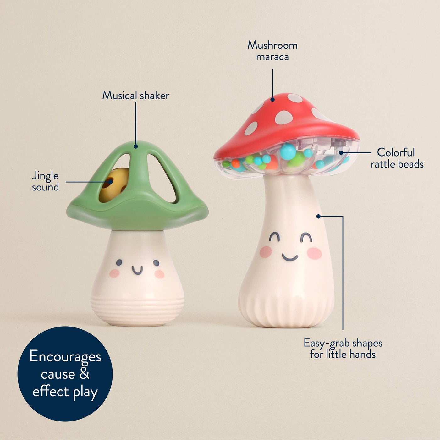 Mini Maracas Rattles