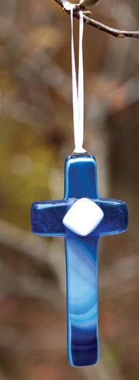 Boys Confirmation Glass Cross