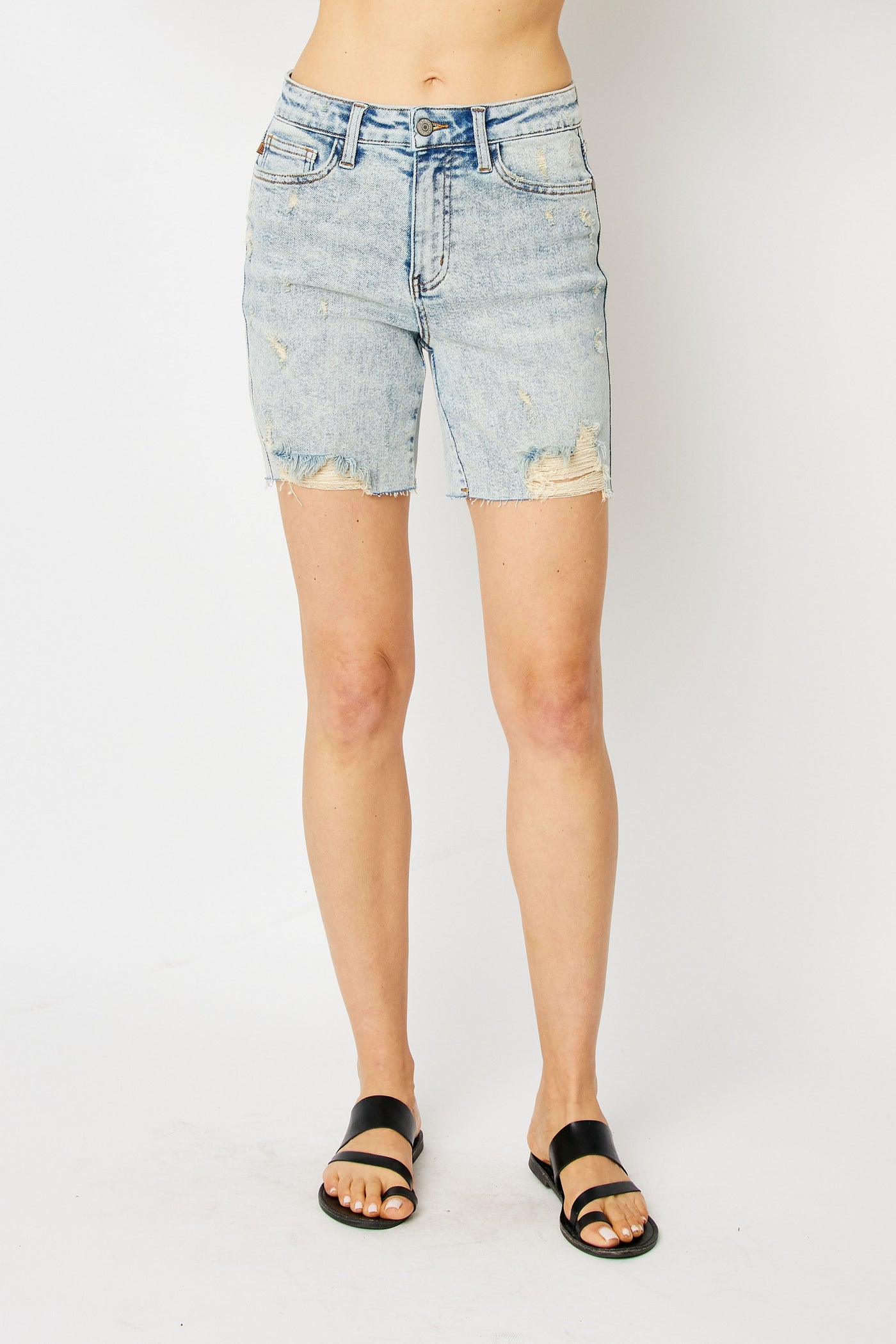 High Wasted Boyfriend Shorts