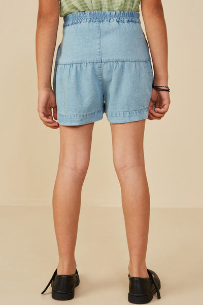 Girls Tencel Denim Shorts