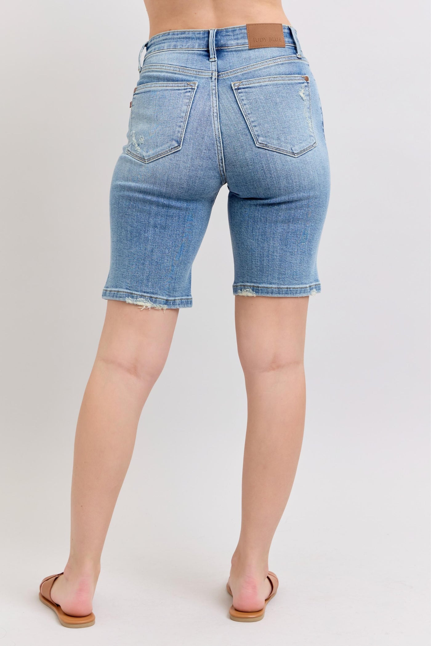 High Wasted Bermuda Shorts