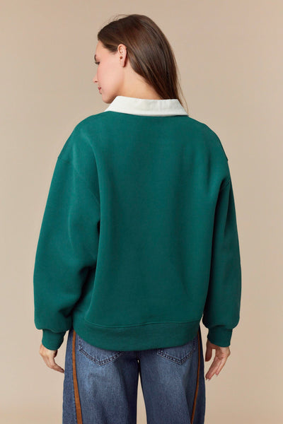 Thankful Embroidery Sweatshirt