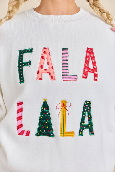 Festive Holiday Falala Sweater