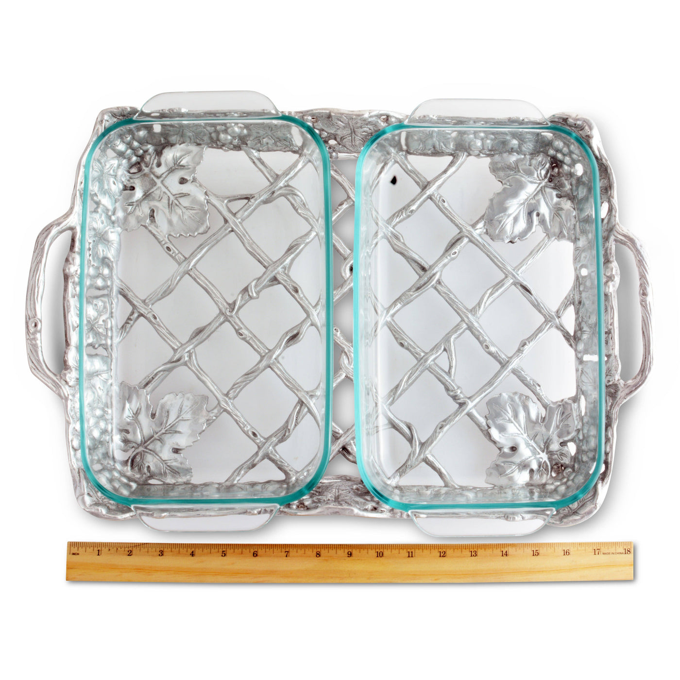 Grape 2 Quart Pyrex Holder