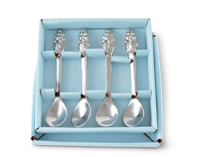 Grape 4 Spoons Set