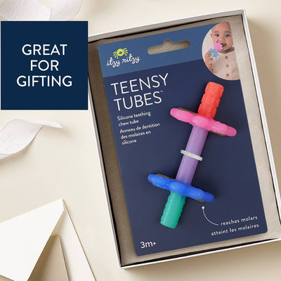 Teensy Tubes™: Pink Rainbow Teether