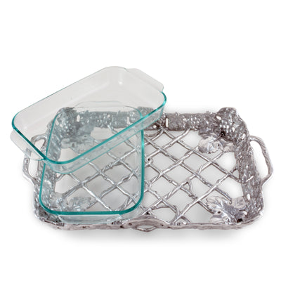 Grape 2 Quart Pyrex Holder