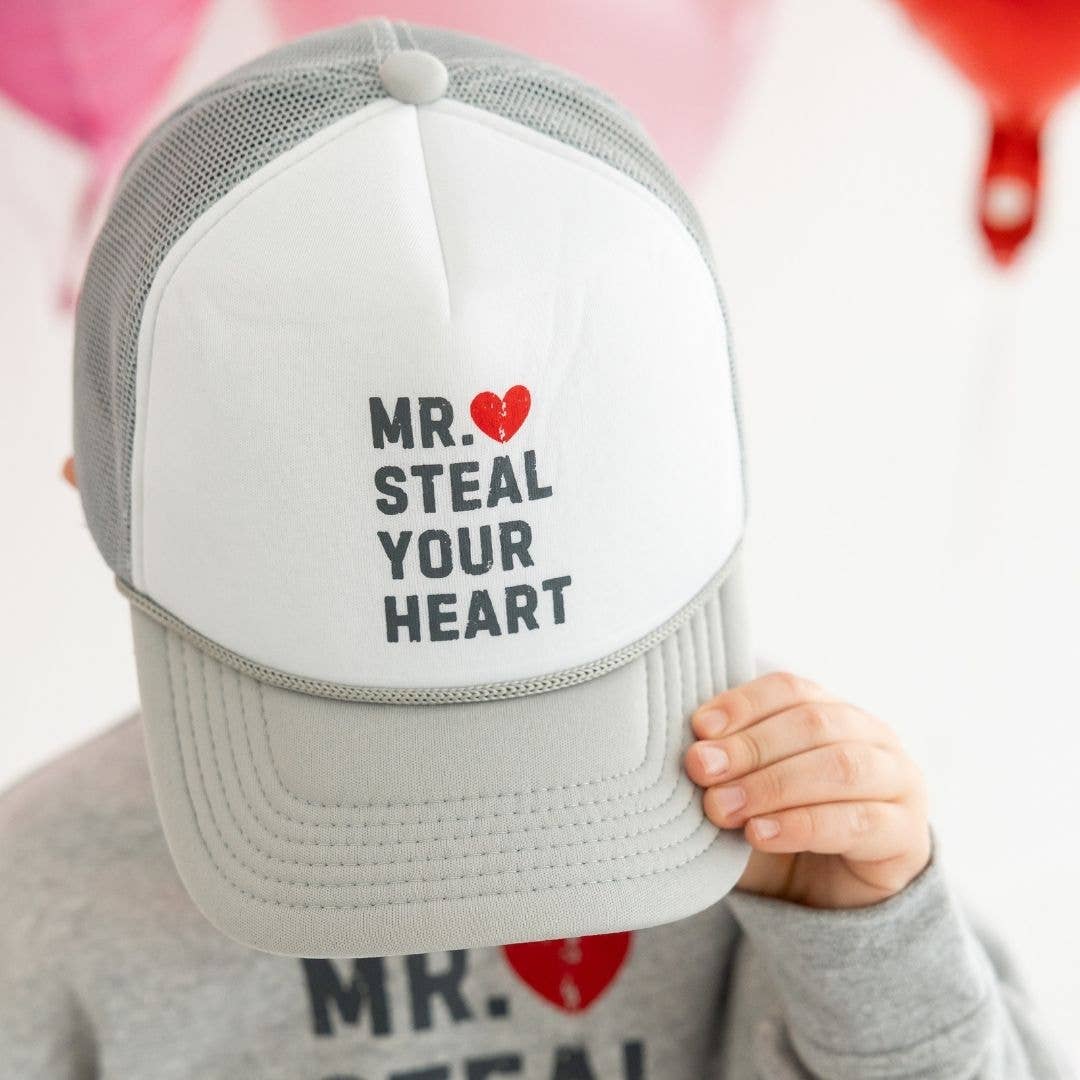 Boys Mr. Steal Your Heart Trucker Hat