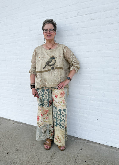 Vintage Starburst Bird Shirt