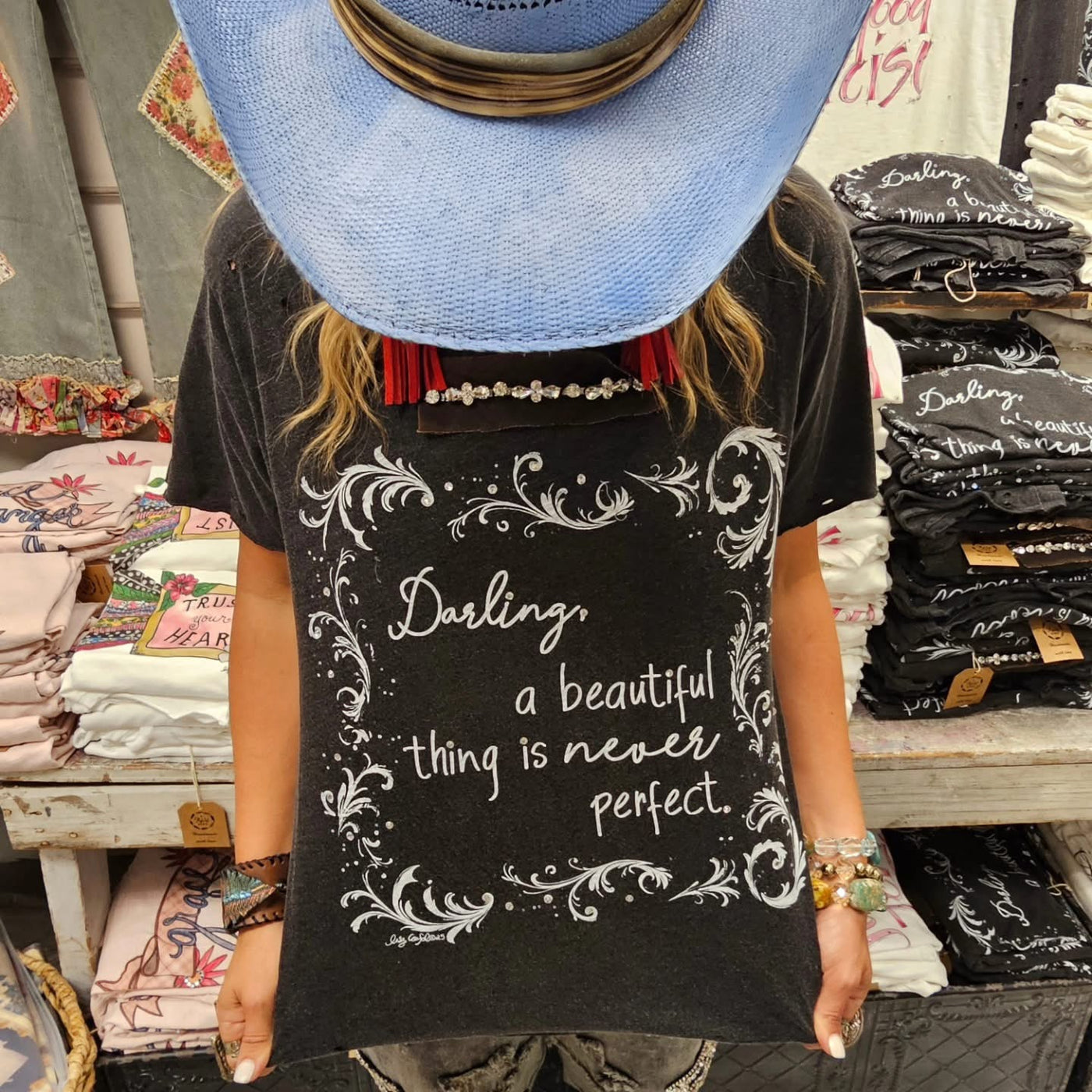 Darling A Beautiful Thing Tattered Tee