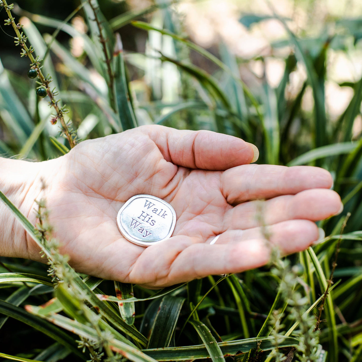 Confirmation Pewter Coin
