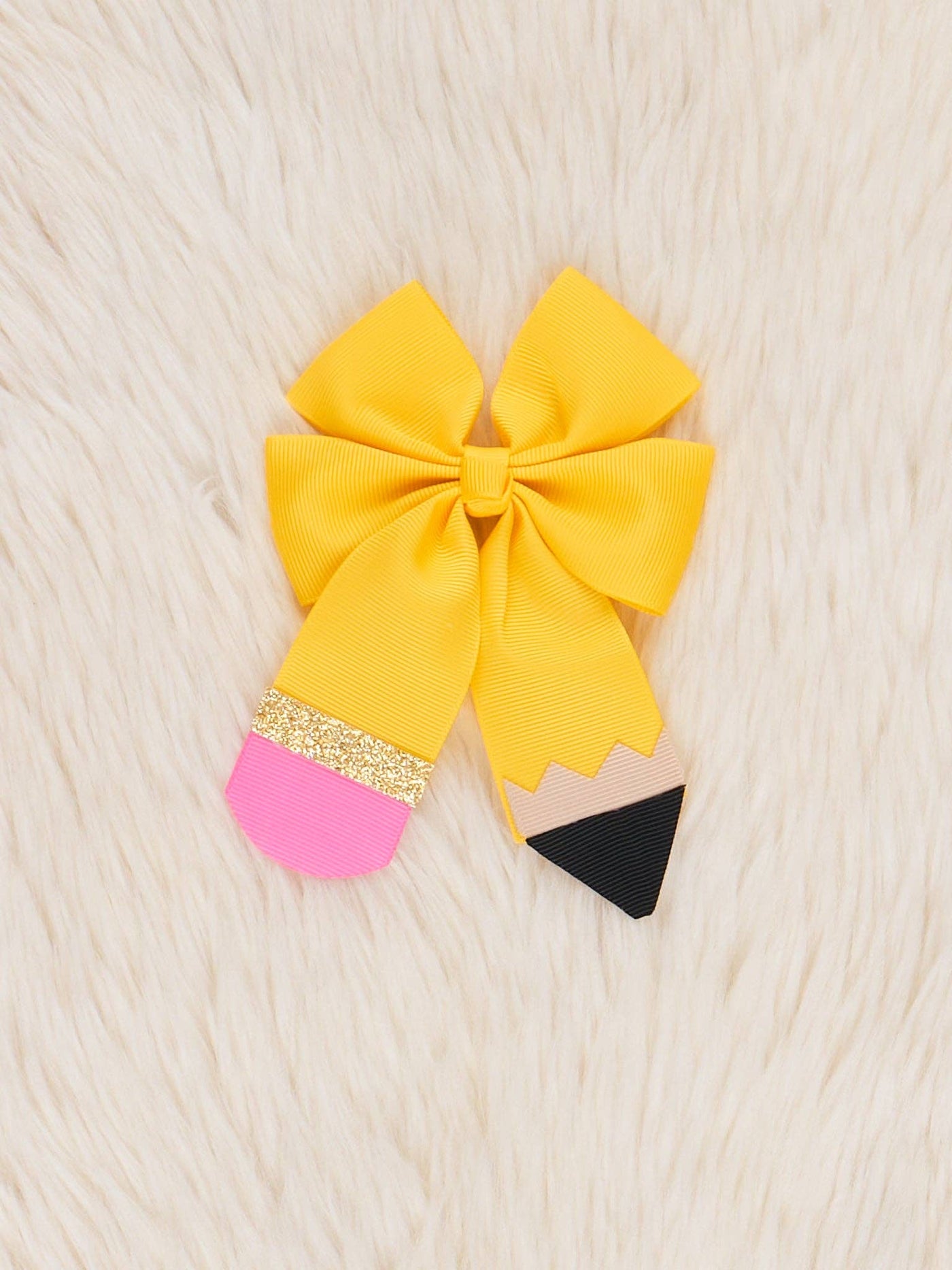 No. 2 Yellow Pencil Bow: