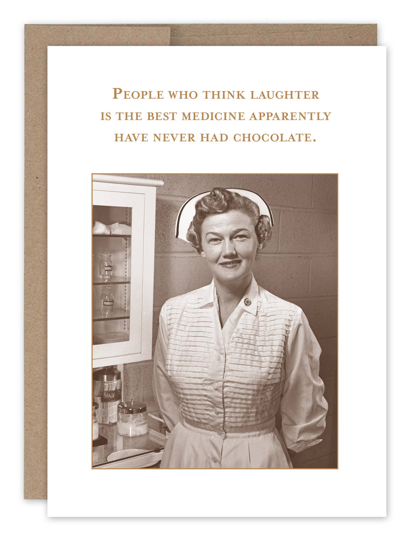 Laughter Best Medicine Get Well Card