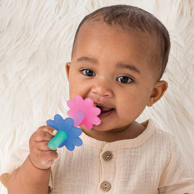 Teensy Tubes™: Pink Rainbow Teether