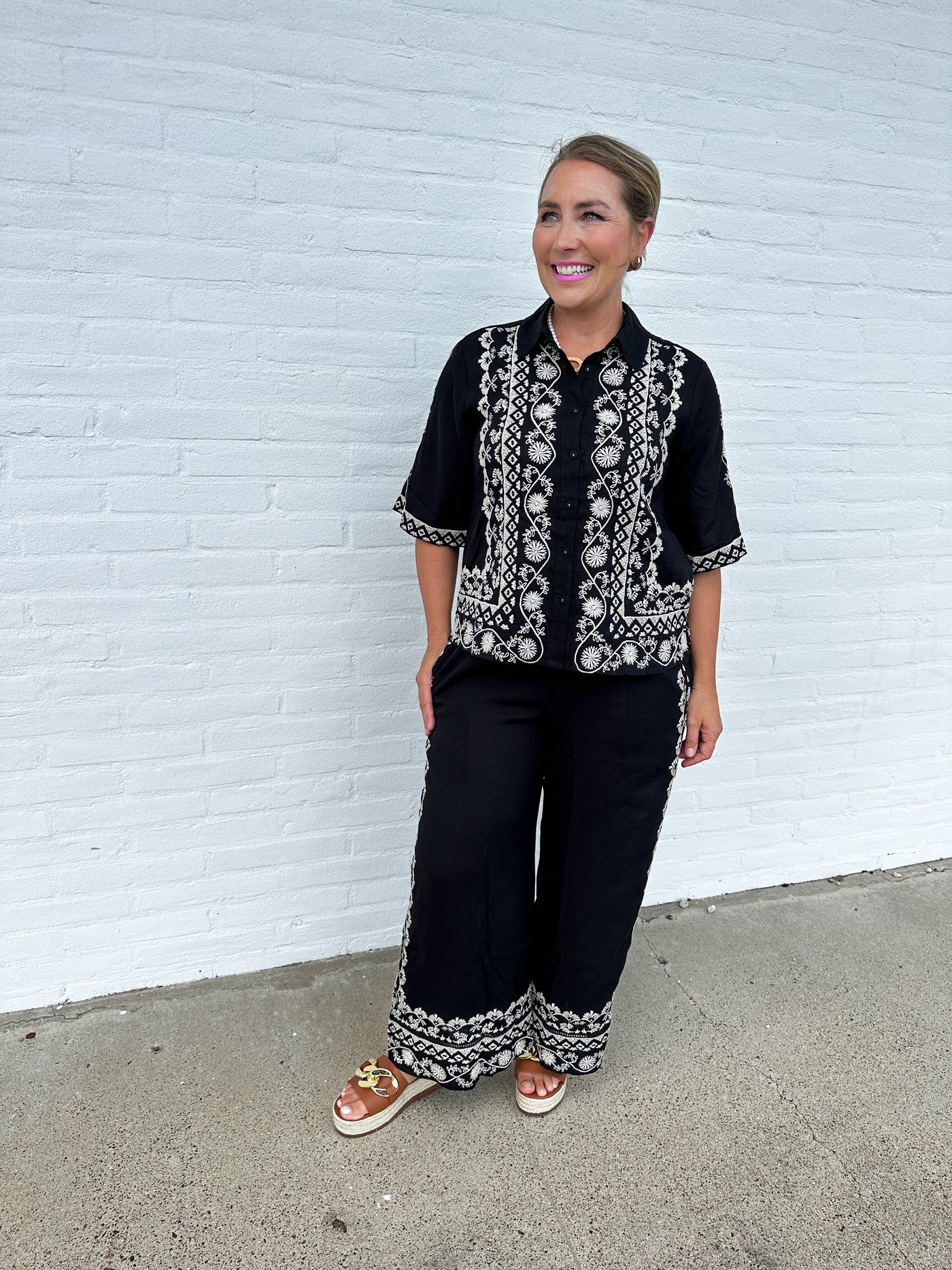 TALIA Black VILLA PANT