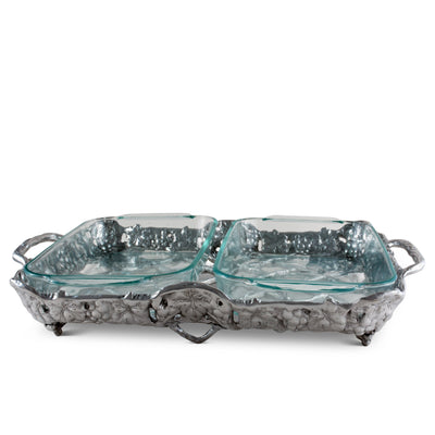 Grape 2 Quart Pyrex Holder