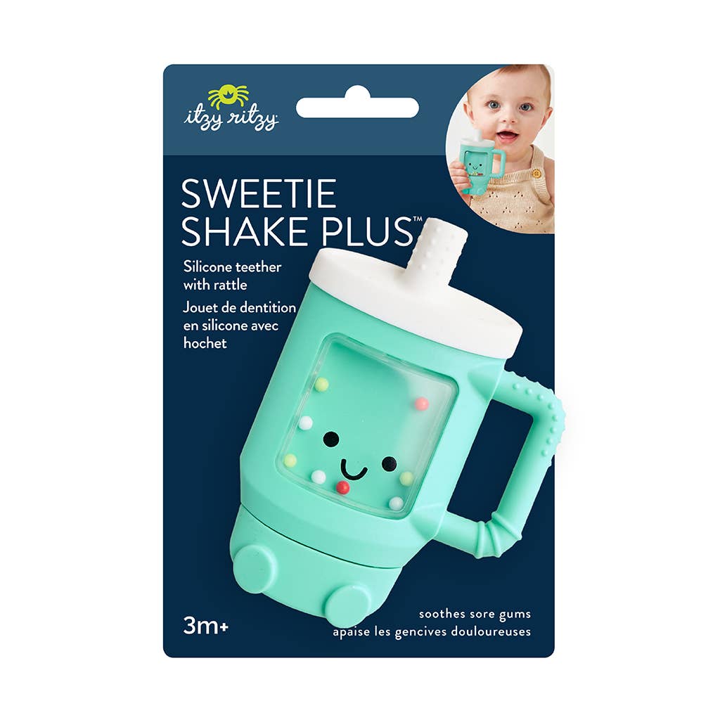 Sweetie Shake Plus™ Tumbler Teething Rattle Toy
