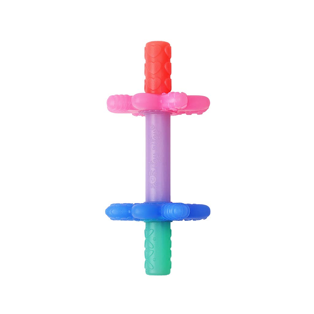 Teensy Tubes™: Pink Rainbow Teether