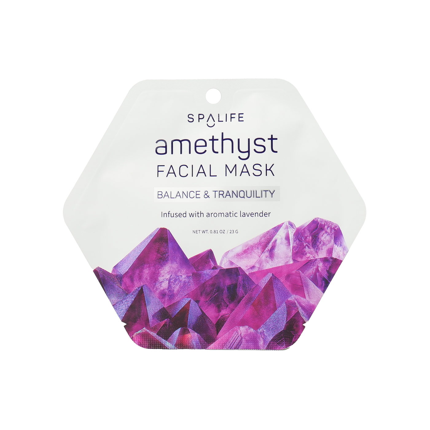 Tranquil Amethyst Facial Mask With Lavender