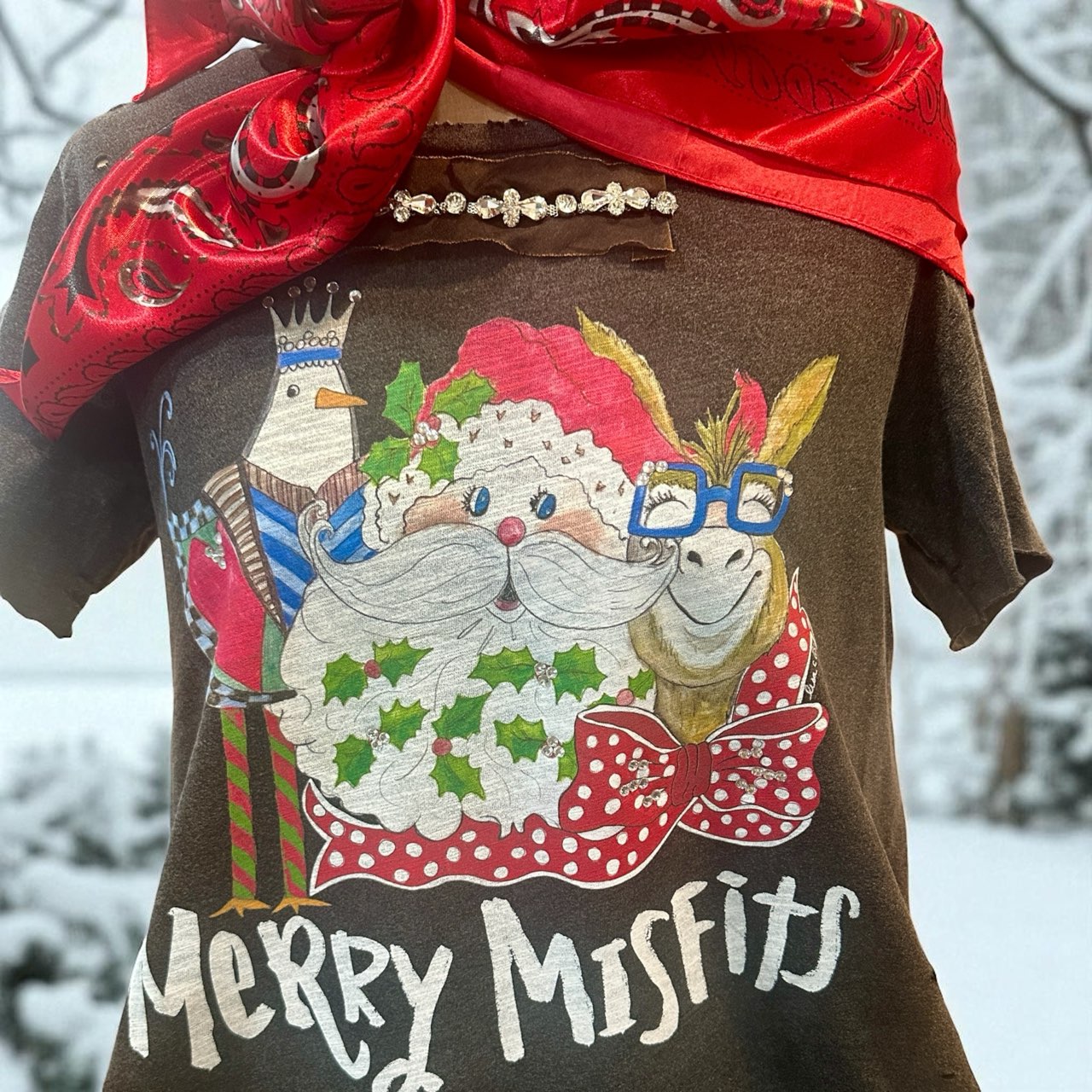 Merry Misfits Tattered Tee