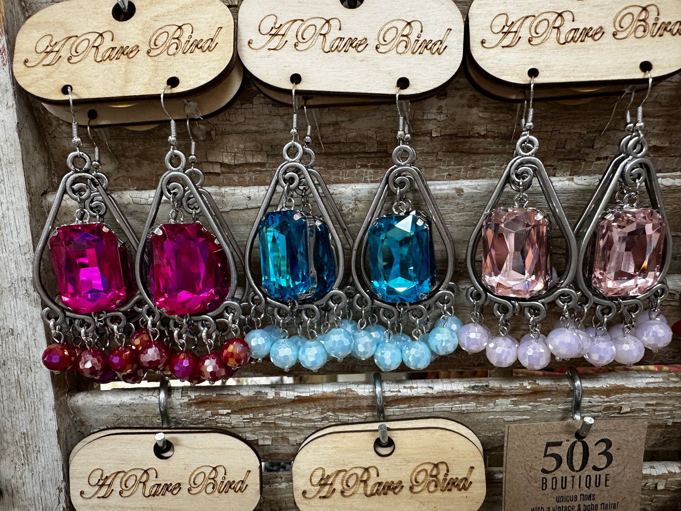 Dangle Crystal Earrings