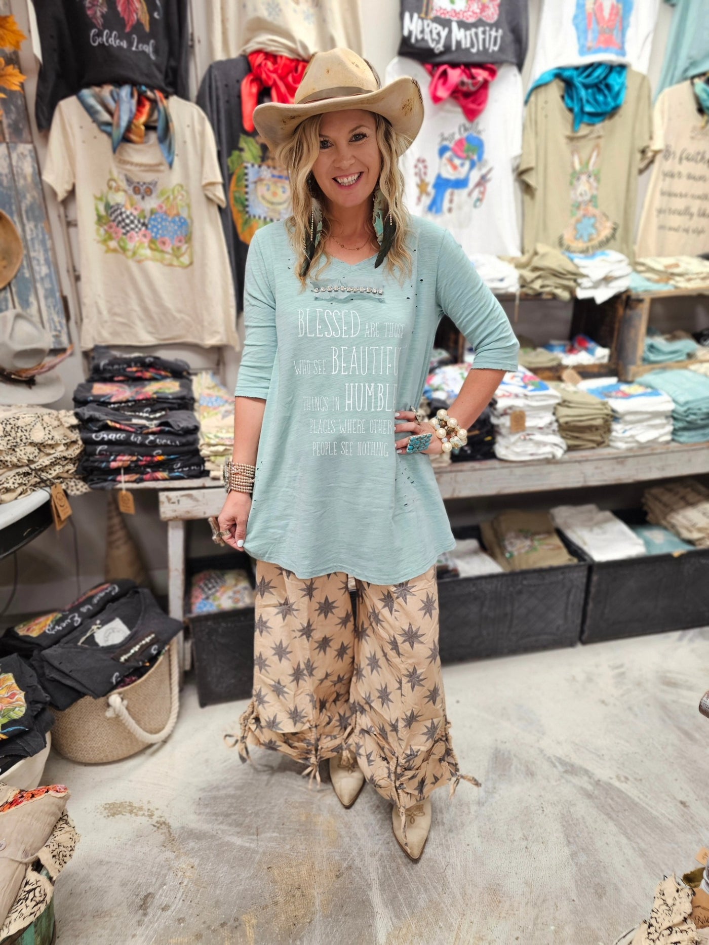Blessed Are Those Who See Tattered Tee