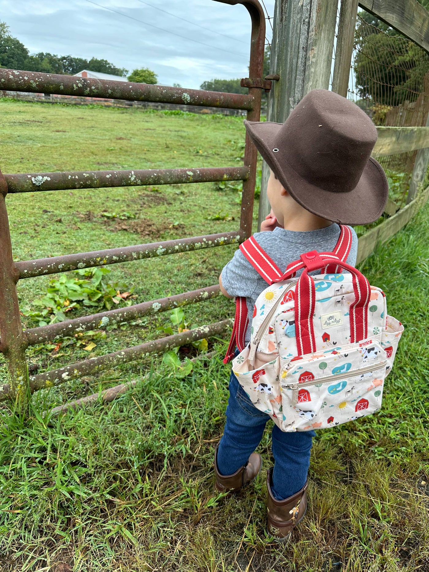 Itzy Bitzy Farm Friends Backpack