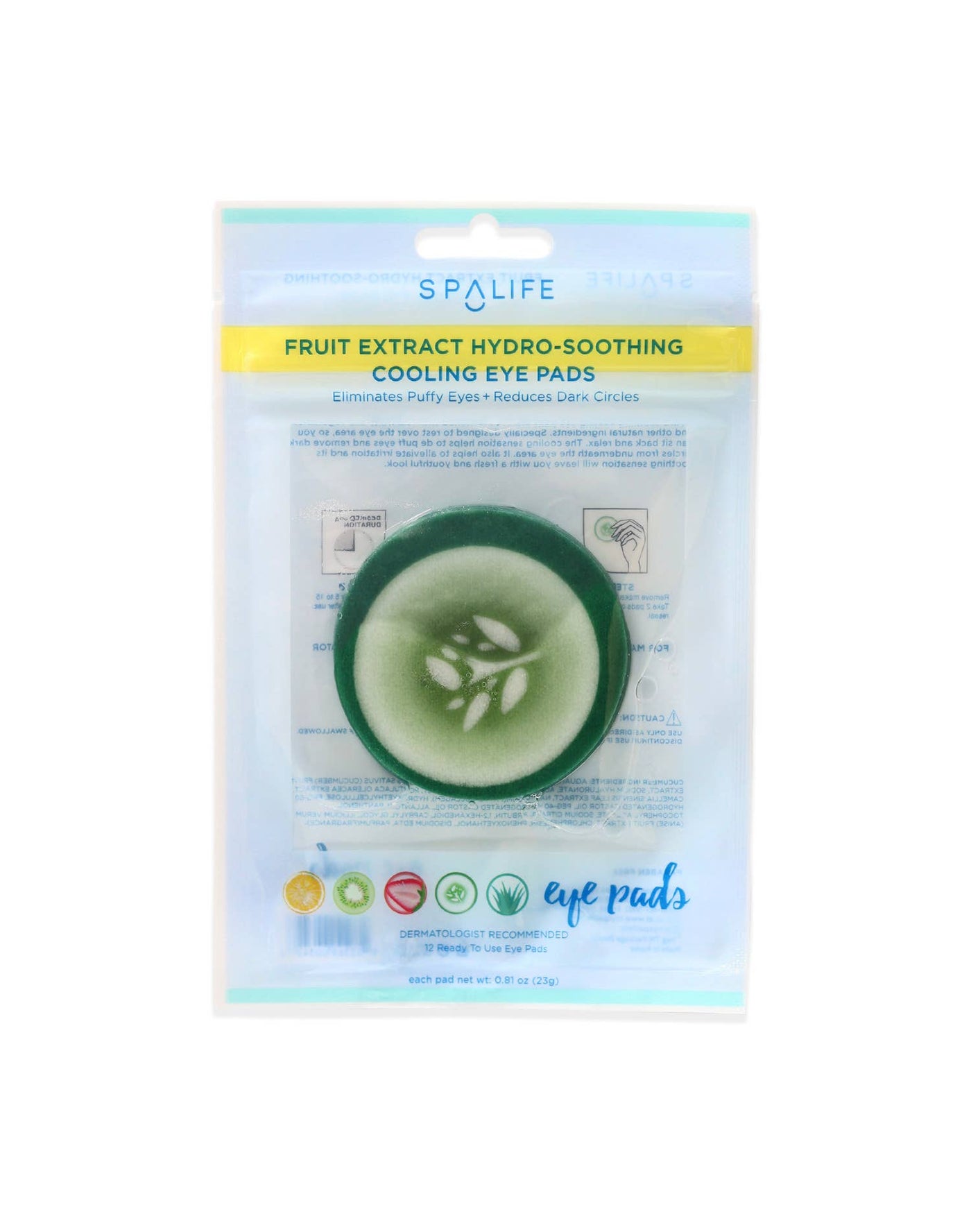 Cucumber hydro-Soothing Spa Pads