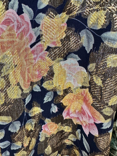 A Rare Bird Floral Shimmy Dress