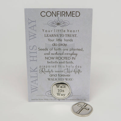Confirmation Pewter Coin