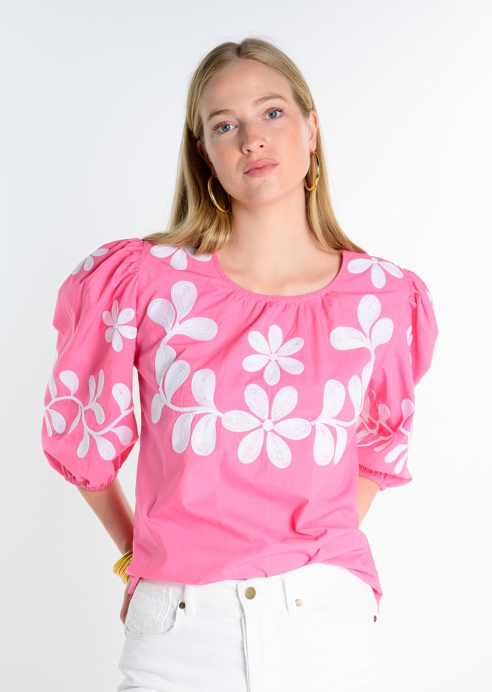 About Town Pink Top