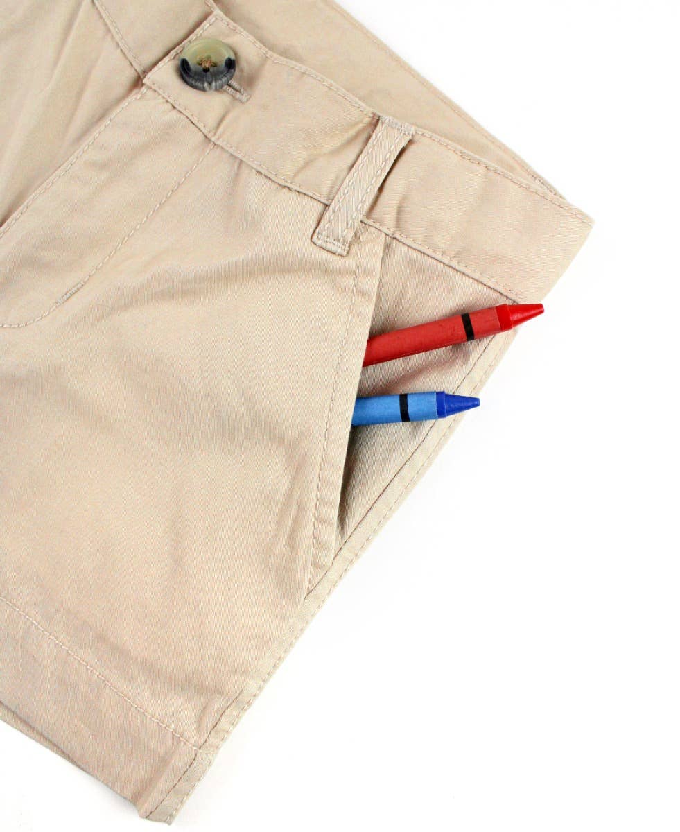 Boys Khaki Chino Short