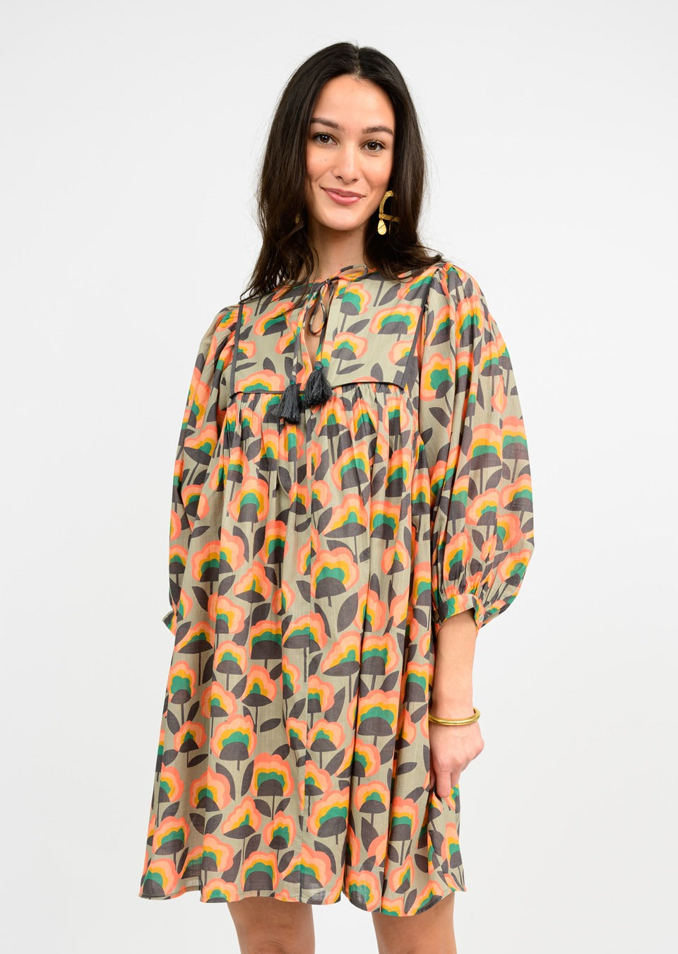 Crazy Blooms Dress