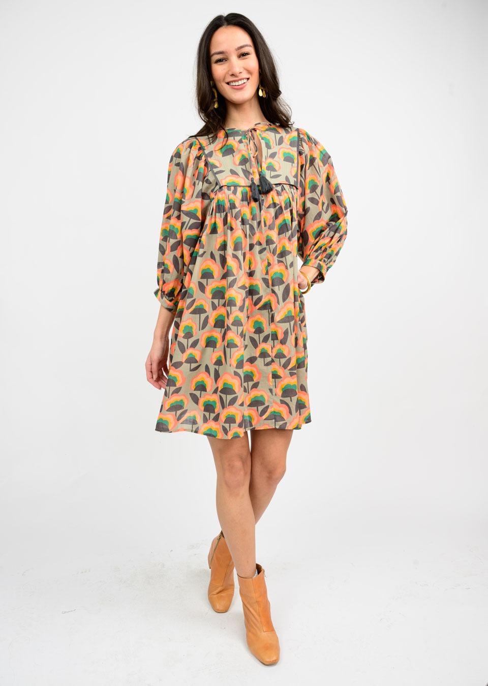 Crazy Blooms Dress