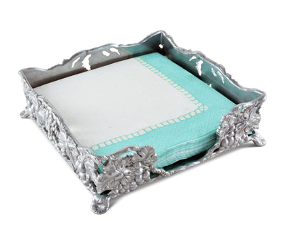 Grape Luncheon Napkin Box