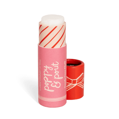 Holiday Candy Cane Fluff Lip Balm