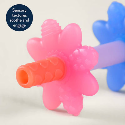 Teensy Tubes™: Pink Rainbow Teether