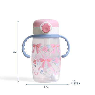 Itzy Sips™ - Ribbons & Roses Straw Cup