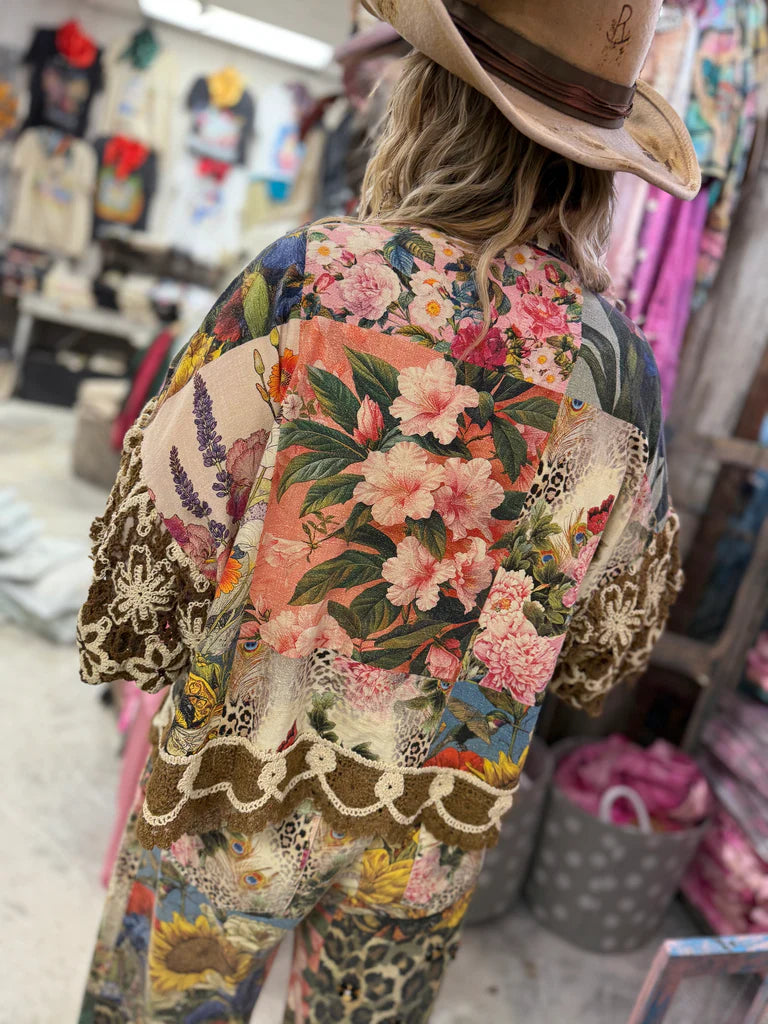 Leopard & Floral Garden Jacket