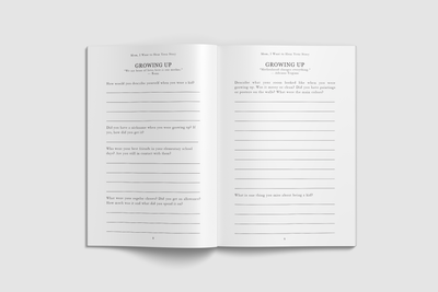 Mom, I Want to Hear Your Story Journal