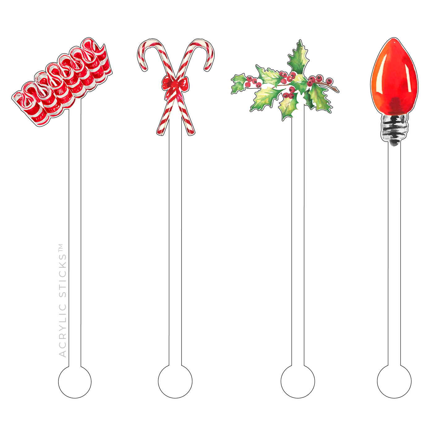 Christmas STIR STICKS COMBO
